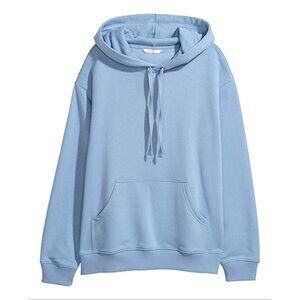 H&M Light Blue Hoodie Size M